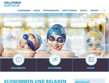Tablet Screenshot of hallenbad-northeim.de
